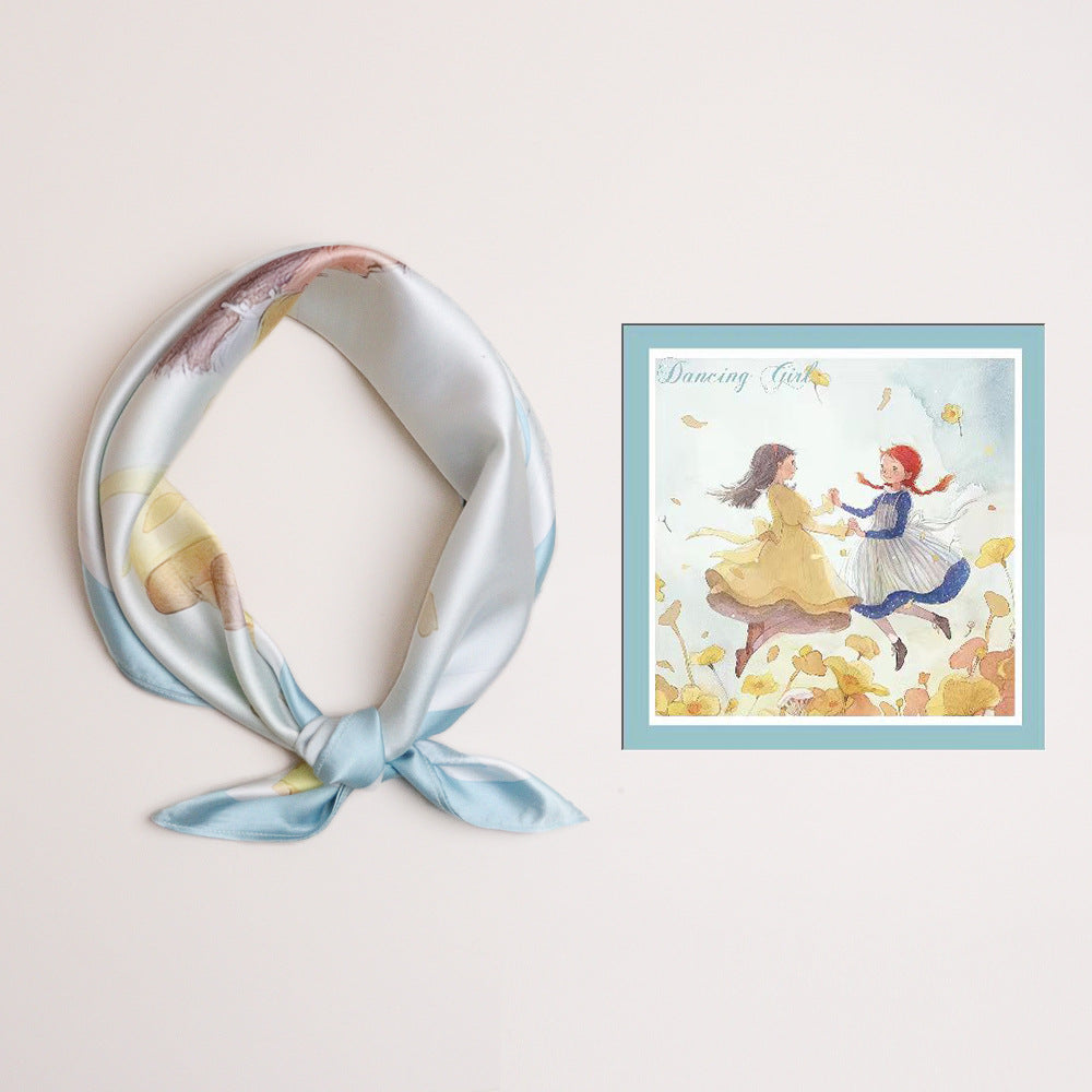 A silk scarf that symbolizes friendship Nora dedicated link