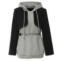 Women chain hooded sweatshirt