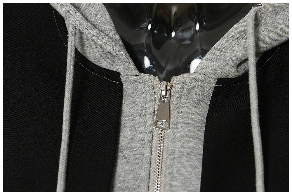 Women chain hooded sweatshirt